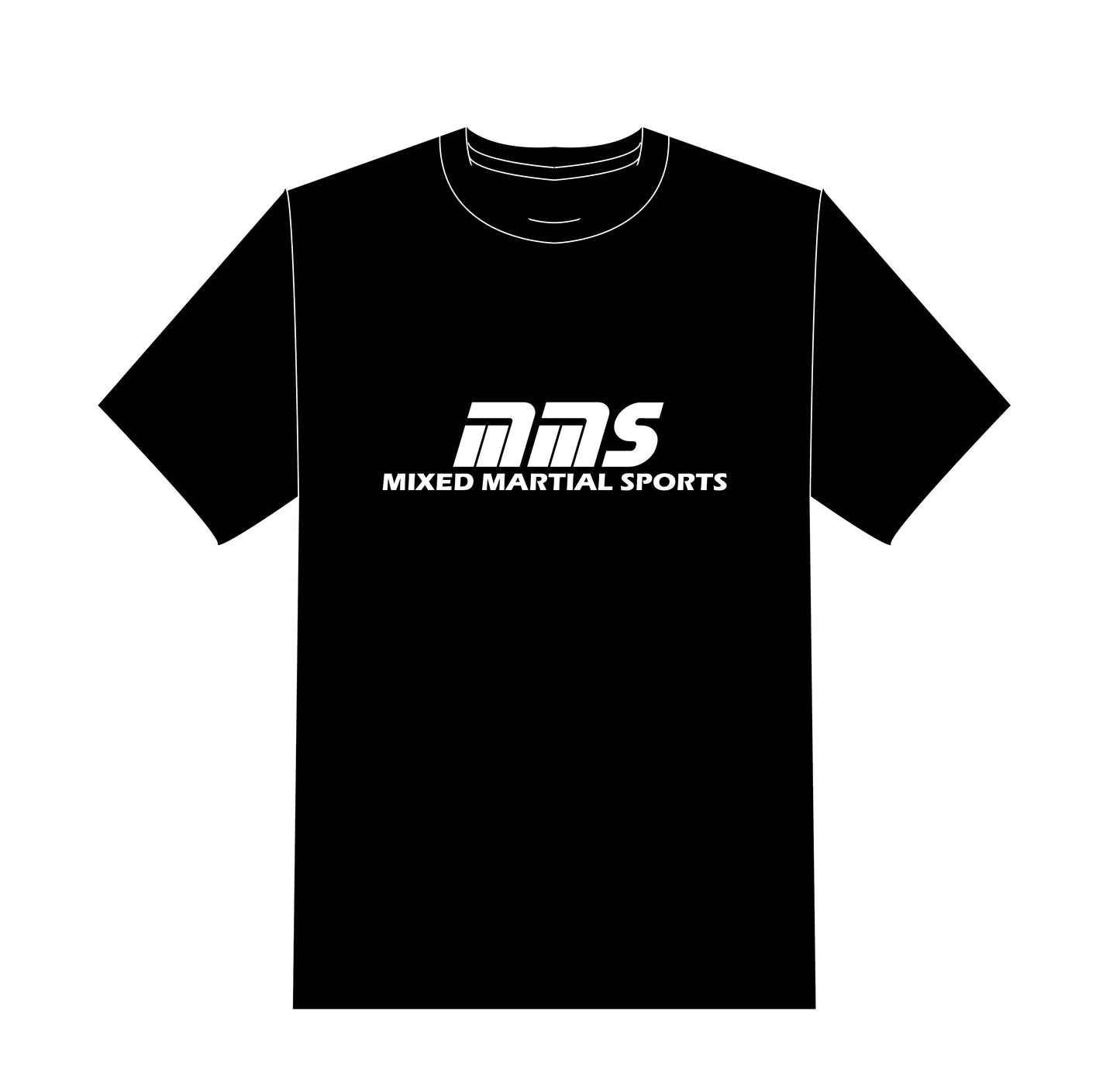 MMS Mixed Martial Sports T-Shirt | Logo vorne